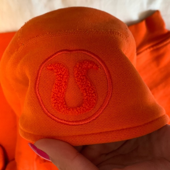 lululemon Orange Scuba Hoodie - Picture 6 of 7